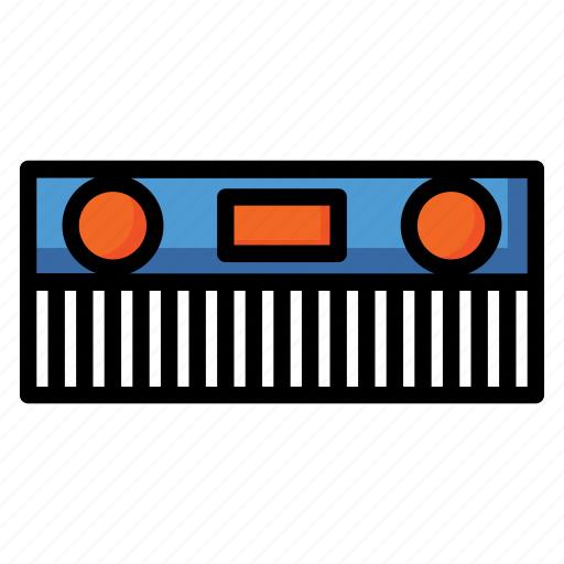 Instrument, music, piano, piano keyboard icon - Download on Iconfinder