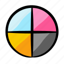 colors, cmyk, color mode, computer, pc, chart