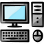 computer, pc, desktop, monitor, keyboard, mouse, peripherals 