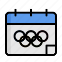 schedule, calendar, japan, tokyo, sport, olympic, game