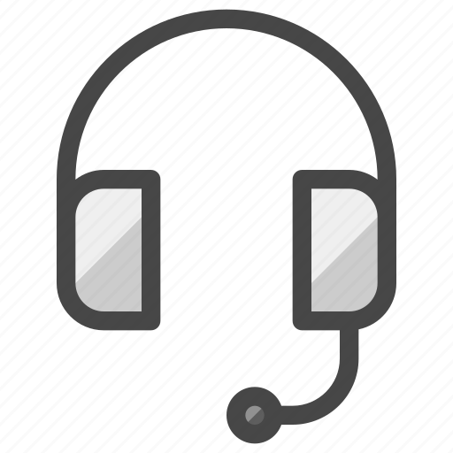 Headset, sound, audio, peripheral, device, computer, pc icon - Download on Iconfinder