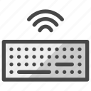 keyboard, wireless, signal, bluetooth, device, computer