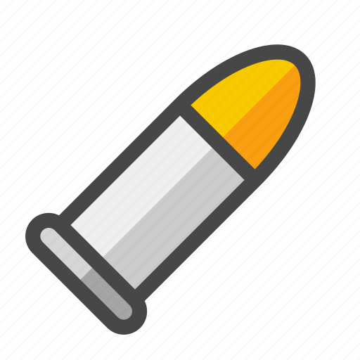 Bullet, ammo, ammunition, miscellaneous, fps, gaming icon - Download on Iconfinder