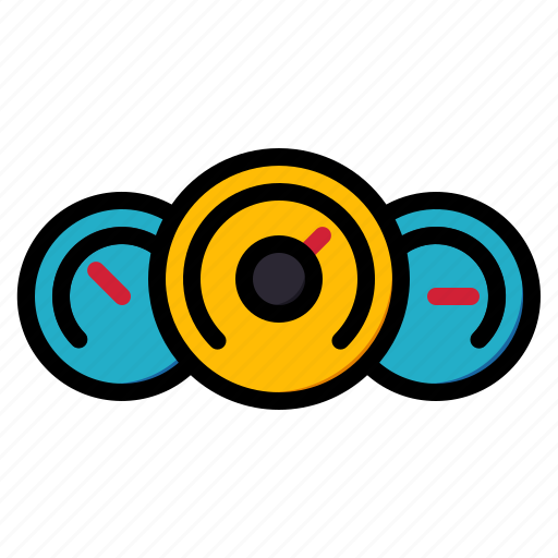 Car, dashboard, driving, gauge, speed icon - Download on Iconfinder