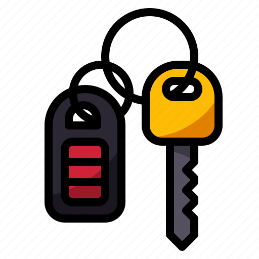 Car, key, lock, remote, wireless icon - Download on Iconfinder