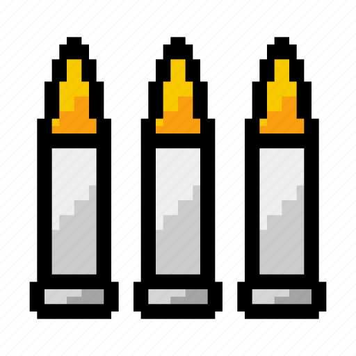 Bullets, ammo, ammunition, fps, video game, gaming icon - Download on Iconfinder