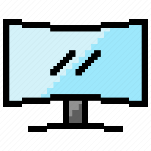 Monitor, screen, curved, video game, game, gaming icon - Download on Iconfinder