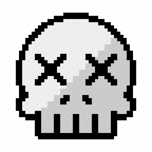 Skull, lose, game over, dead, fail, failed icon - Download on Iconfinder