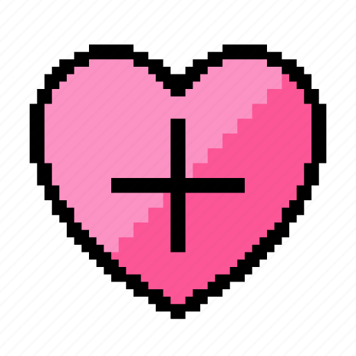Heart, plus, increase, heal, hp, health icon - Download on Iconfinder