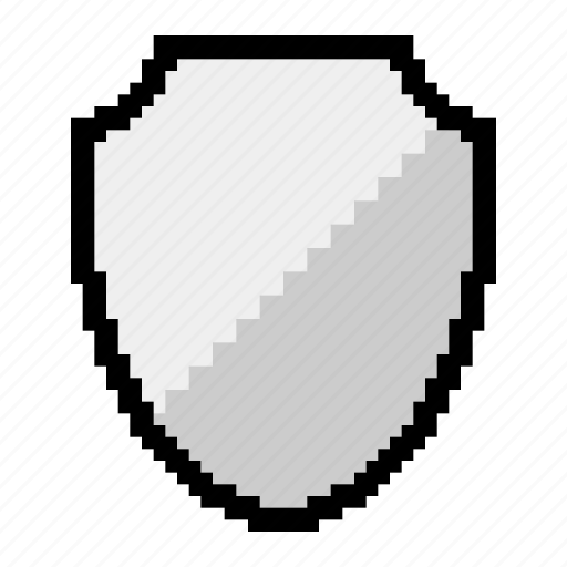 Shield, armor, defense, endurance, video game, game icon - Download on Iconfinder