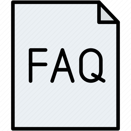 Document, faq, questions icon - Download on Iconfinder