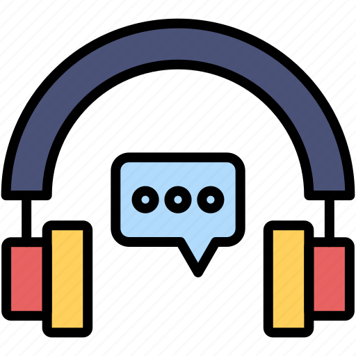 Chat, customer, headphones, support icon - Download on Iconfinder