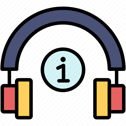 Headphones, information, support icon - Download on Iconfinder