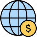 banking, currency, globe, international