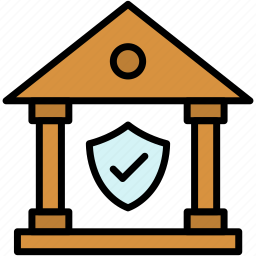 Bank, banking, security, shield icon - Download on Iconfinder