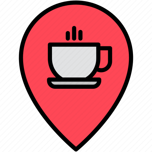 Coffee, location, shop, tea icon - Download on Iconfinder