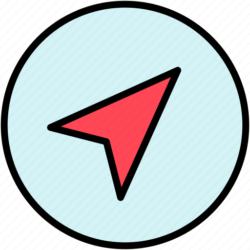 Arrow, compass, vavigation icon - Download on Iconfinder
