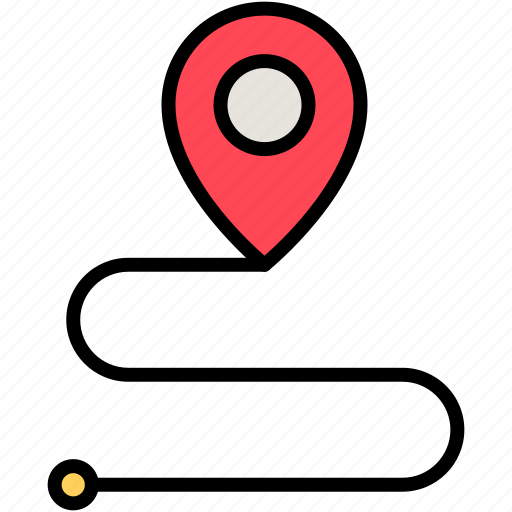 Destination, path, routes icon - Download on Iconfinder