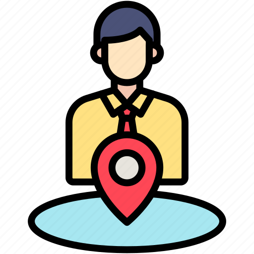 Human, location, pin, resouces, vacancy icon - Download on Iconfinder