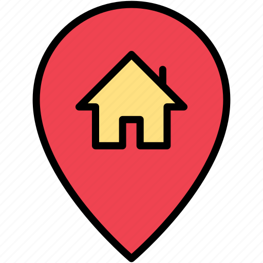 Home, location, pin icon - Download on Iconfinder