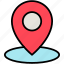 location, pin, pointer 