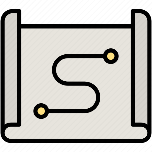 Construction, map, route icon - Download on Iconfinder