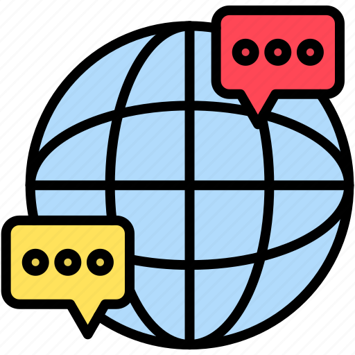 Chat, dialogue, international icon - Download on Iconfinder