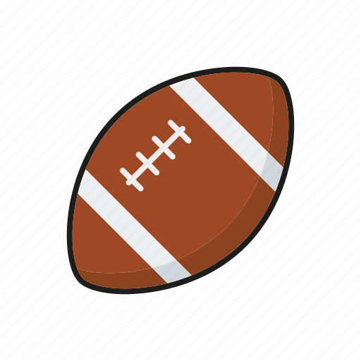 American, ball, egg, equipment, football, sports, team sports icon - Download on Iconfinder