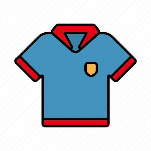 Clothing, equipment, polo shirt, shirt, sports, team, team sports icon - Download on Iconfinder