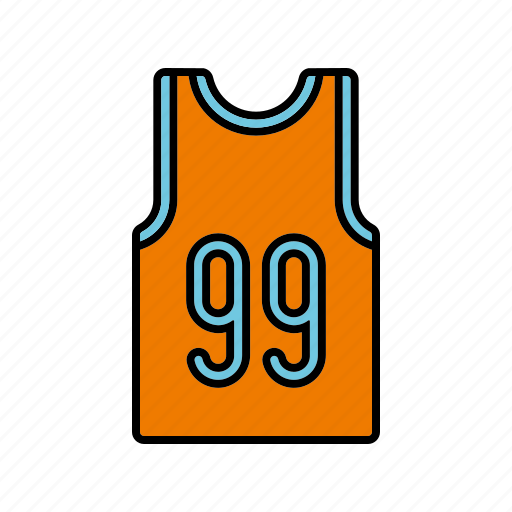 Basketball, clothing, equipment, shirt, sports, team sports icon - Download on Iconfinder