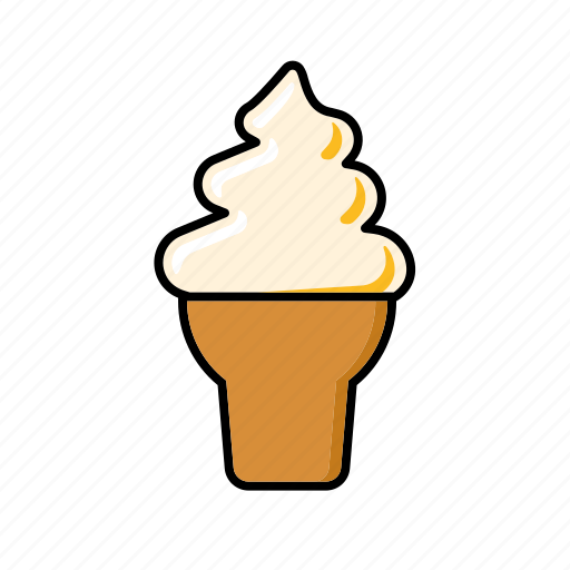 Dessert, food, ice cream, sundae, sweets, waffle icon - Download on Iconfinder