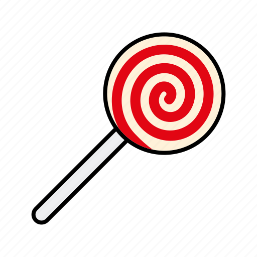 Candy, food, hard candy, lollipop, stick, sweets, swirl icon - Download on Iconfinder