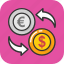 currency exchange, currency interlocking, investment concept, money exchange, money gears 