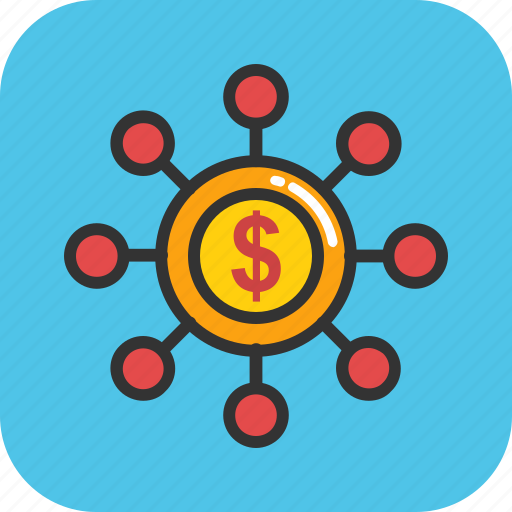 Business network, business plan, conventional business, money network, network marketing icon - Download on Iconfinder