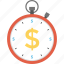 business competition, dollar in timer, time is money, time management, time value 