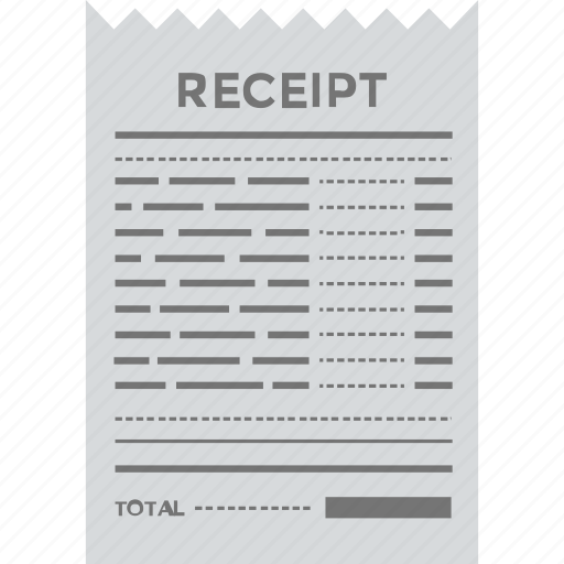 Bill, financial check, invoice, receipt, retail ticket icon - Download on Iconfinder