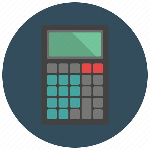 Calculate, calculator, finance, math, device icon - Download on Iconfinder
