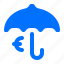 euro, protect, security, umbrella 