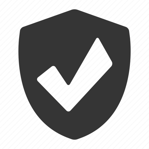 Check, defense, protection, safe, security, shield icon - Download on Iconfinder