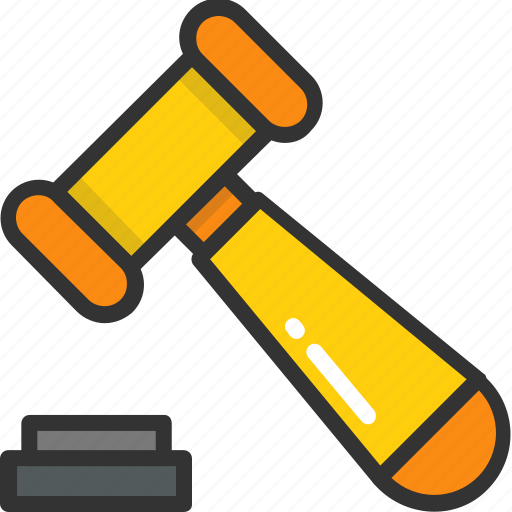 Auction, bidding, gavel, law, mallet icon - Download on Iconfinder