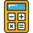 accounting, calculation, calculator, maths, office supplies