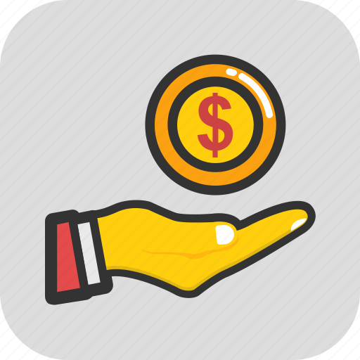 Cash, funds, investment, money hand, savings icon - Download on Iconfinder