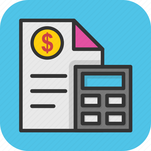Accounting, accounts, bookkeeping, calculator, tally icon - Download on Iconfinder