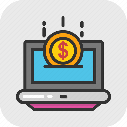 Banking, ebanking, finance, laptop, payment icon - Download on Iconfinder