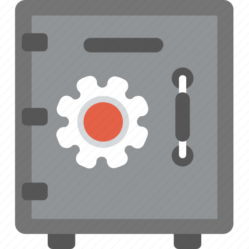 Bank locker, bank vault, closed safe, financial security, strong box icon - Download on Iconfinder