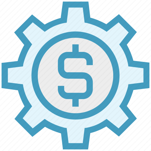Business, cogwheel, dollar, finance, gear, setting, setup icon - Download on Iconfinder