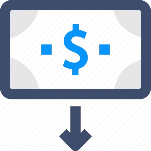 Cash, currency, dollar, money, withdrawal icon - Download on Iconfinder