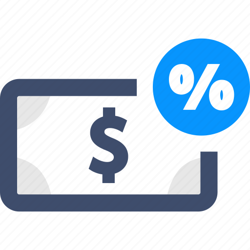 Cash, interest, percentage, rate icon - Download on Iconfinder