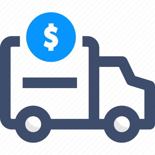 Delivery, delivery truck, dollar, money, truck icon - Download on Iconfinder