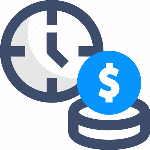 Clock, dollar, money icon - Download on Iconfinder